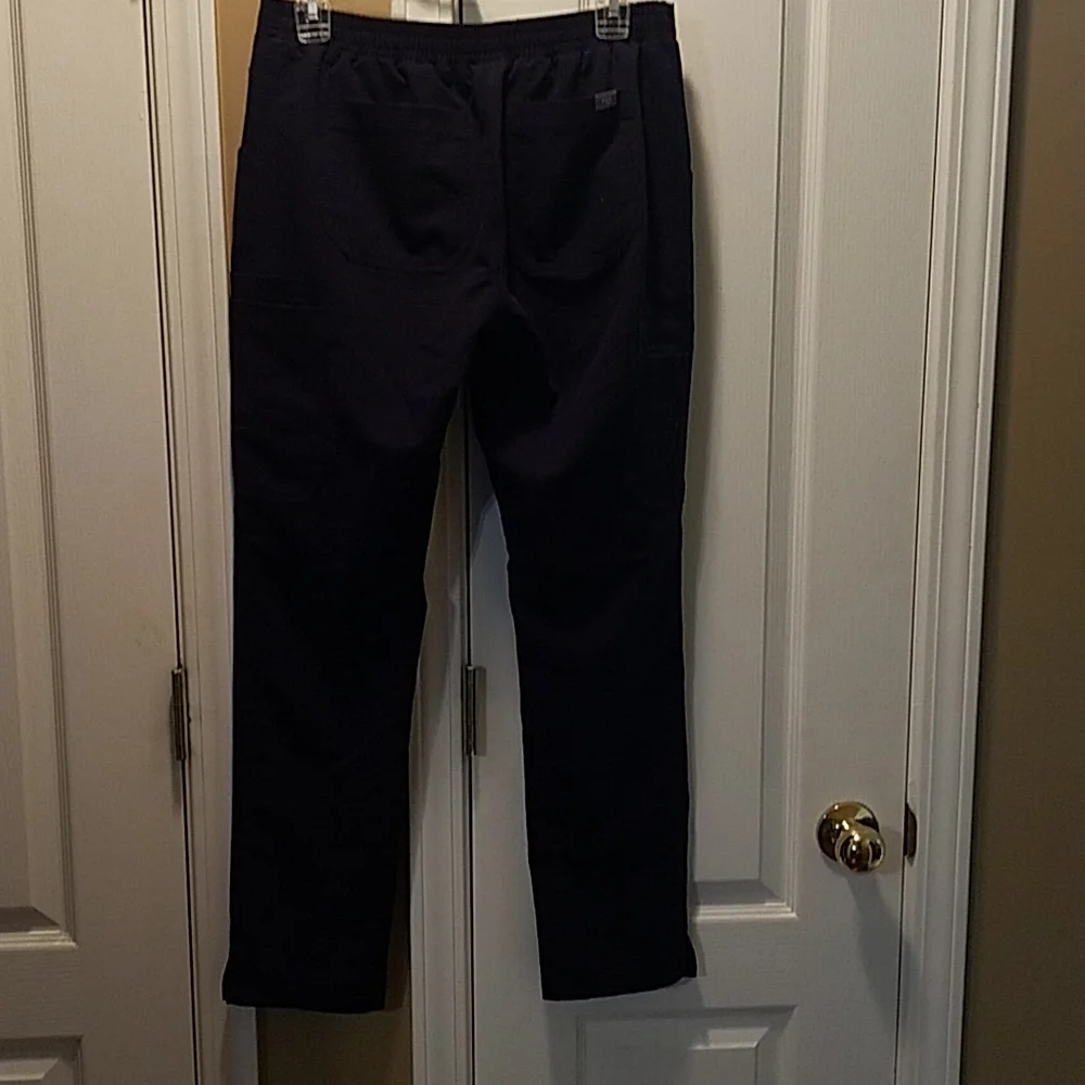 Women Figs Technical Collection Scrub Pants Navy Blue Size Small - Picture 4 of 7